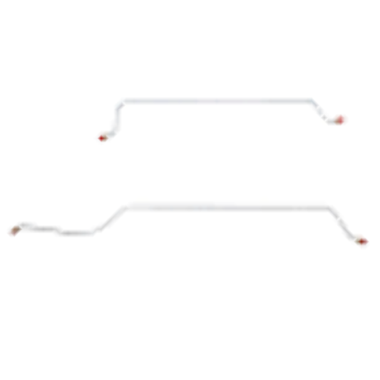 Chevy Complete Brake Line Kit; Fine Lines-CBK0391SS