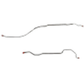 Chevy Complete Brake Line Kit; Fine Lines-CBK0402SS
