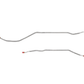 Chevy Conversion Complete Brake Line Kit; Fine Lines-CBK0420SS - Complete Brake Line Kit Car Part People