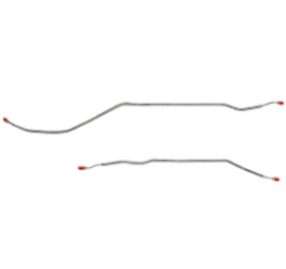 Chevy Conversion Complete Brake Line Kit; Fine Lines-CBK0420SS - Complete Brake Line Kit Car Part People