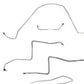 Fits 1967 Buick Skylark / GS w/Power Drum, Convertible Complete Brake CBK0428SS - Complete Brake Line Kit Car Part People