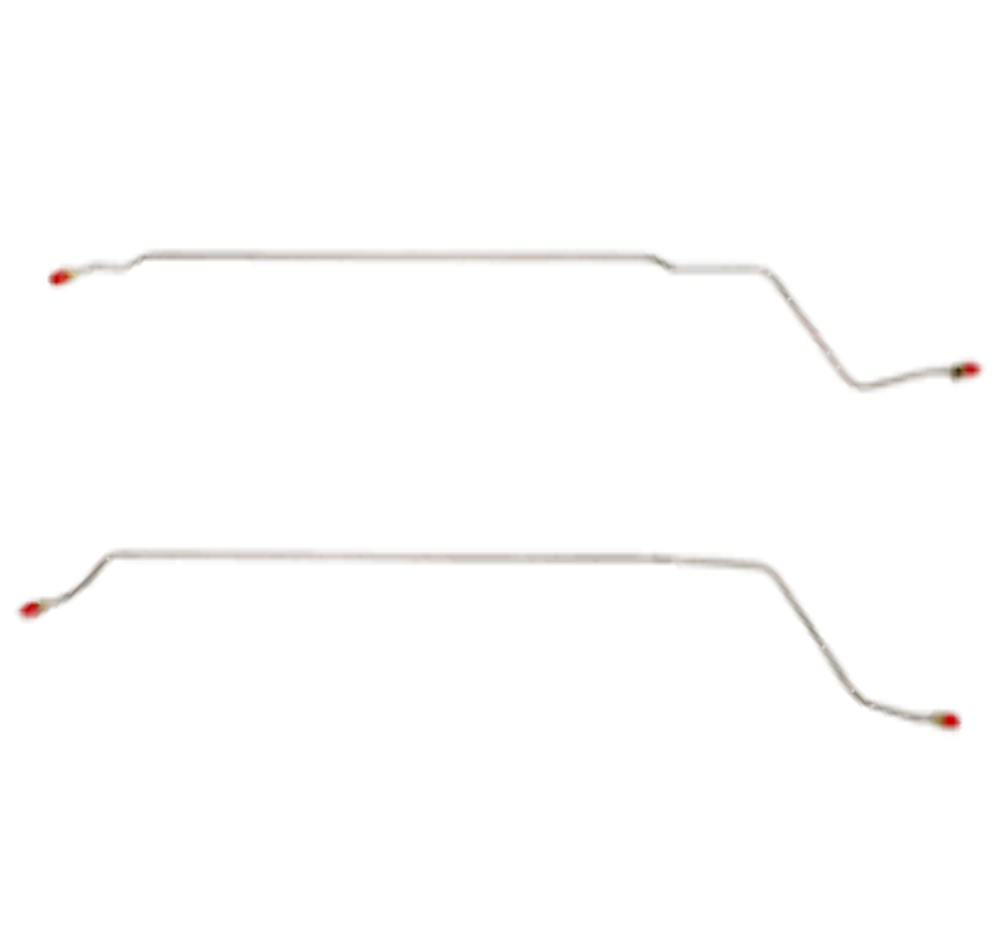 Fits 1964-65 LeMans/GTO w/Manual Drum, Convertible Complete Brake Line CBK0437SS