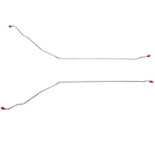 Fits 1966 LeMans/GTO w/Manual Drum, Convertible; Complete Brake Line CBK0439SS