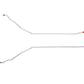 Fits 1966 LeMans/GTO w/Power Drum, Convertible Complete Brake Line CBK0440SS