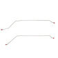 1967 Pontiac LeMans/GTO Complete Brake Line Kit Manual Drum Convertible Stainless CBK0442SS