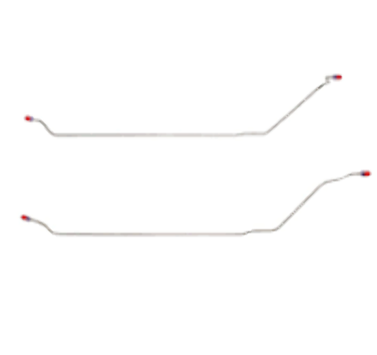 Pontiac Convertible Complete Brake Line Kit; Fine Lines-CBK0452SS - Complete Brake Line Kit Car Part People