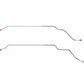 Fits 1968 LeMans/GTO w/Manual Drum, Hardtop Complete Brake Line Kit; CBK0457SS