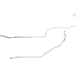 Pontiac Complete Brake Line Kit; Fine Lines-CBK0485SS - Complete Brake Line Kit Car Part People