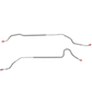 Pontiac Complete Brake Line Kit; Fine Lines-CBK0489SS