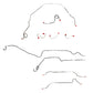Pontiac Complete Brake Line Kit; Fine Lines-CBK0489SS