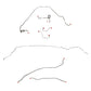 Pontiac Complete Brake Line Kit; Fine Lines-CBK0492SS
