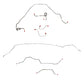 Pontiac Complete Brake Line Kit; Fine Lines-CBK0493SS