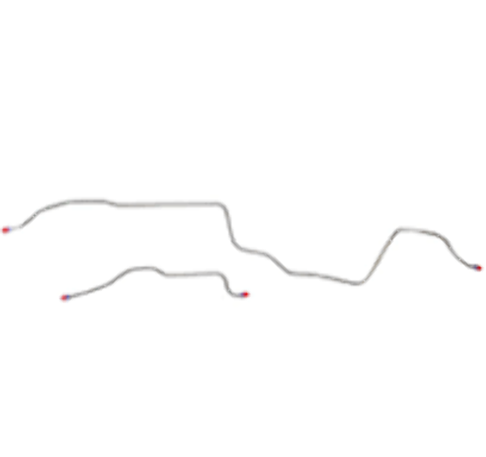 Pontiac Complete Brake Line Kit; Fine Lines-CBK0494SS - Complete Brake Line Kit Car Part People