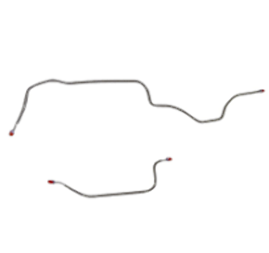 Pontiac Complete Brake Line Kit; Fine Lines-CBK0498SS - Complete Brake Line Kit Car Part People