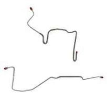 Pontiac Complete Brake Line Kit; Fine Lines-CBK0505SS - Complete Brake Line Kit Car Part People