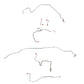 Pontiac Complete Brake Line Kit; Fine Lines-CBK0505SS
