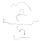 Pontiac Complete Brake Line Kit; Fine Lines-CBK0506SS