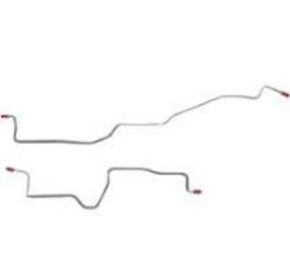Pontiac Complete Brake Line Kit; Fine Lines-CBK0507SS - Complete Brake Line Kit Car Part People