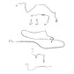 Pontiac Complete Brake Line Kit; Fine Lines-CBK0509SS