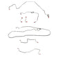 Pontiac Complete Brake Line Kit; Fine Lines-CBK0515SS