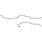 Pontiac Complete Brake Line Kit; Fine Lines-CBK0523SS