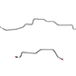 Pontiac Complete Brake Line Kit; Fine Lines-CBK0524SS - Complete Brake Line Kit Car Part People