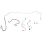 Mopar E Body Complete Brake Line Kit; Fine Lines-CBK0528SS