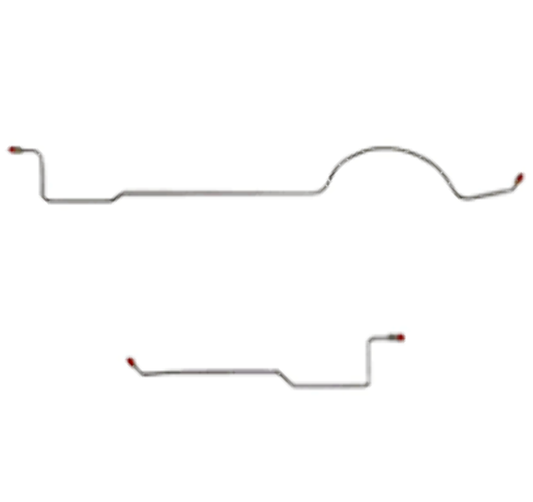 Mopar E Body Complete Brake Line Kit; Fine Lines-CBK0533SS - Complete Brake Line Kit Car Part People