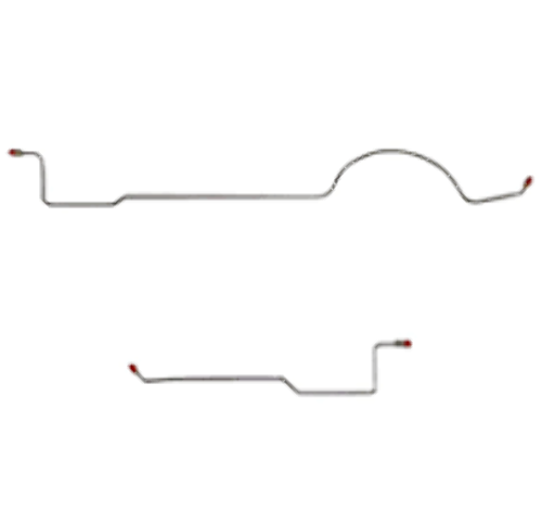 Mopar E Body Complete Brake Line Kit; Fine Lines-CBK0533SS