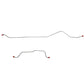 1964-1965 Plymouth Barracuda Complete Brake Line Kit Power Drums Stainless CBK0535SS