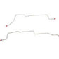 1966 Plymouth Barracuda Complete Brake Line Kit Manual Drum Stainless CBK0536SS