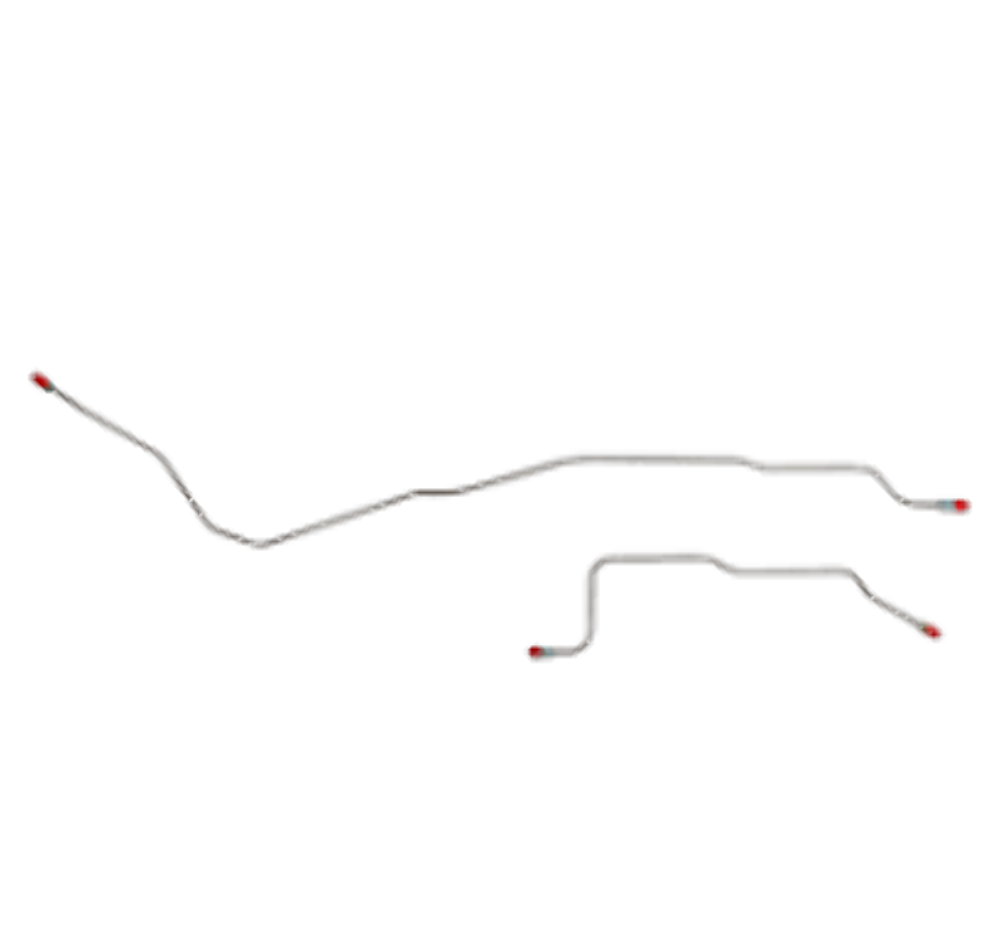 Mopar A Body Complete Brake Line Kit; Fine Lines-CBK0539SS