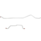 Mopar A Body Complete Brake Line Kit; Fine Lines-CBK0541SS