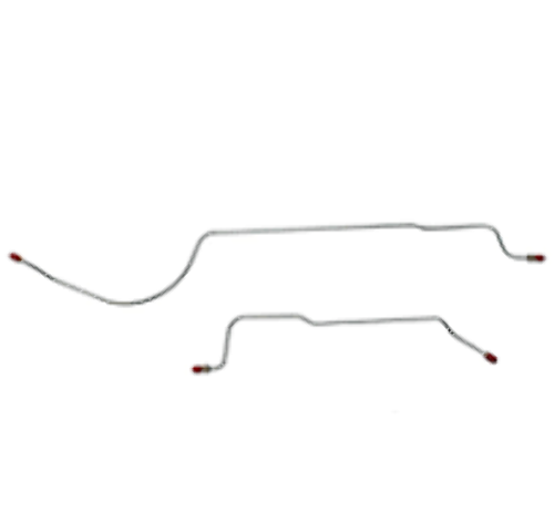 1967 Dodge Dart Complete Brake Line Kit Power Drum Brakes Stainless CBK0550SS