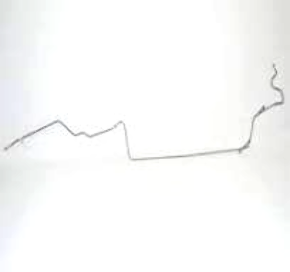 Mopar A Body Complete Brake Line Kit; Fine Lines-CBK0555SS