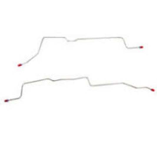Mopar A Body Complete Brake Line Kit; Fine Lines-CBK0558SS