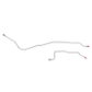 Mopar A Body Complete Brake Line Kit; Fine Lines-CBK0569SS