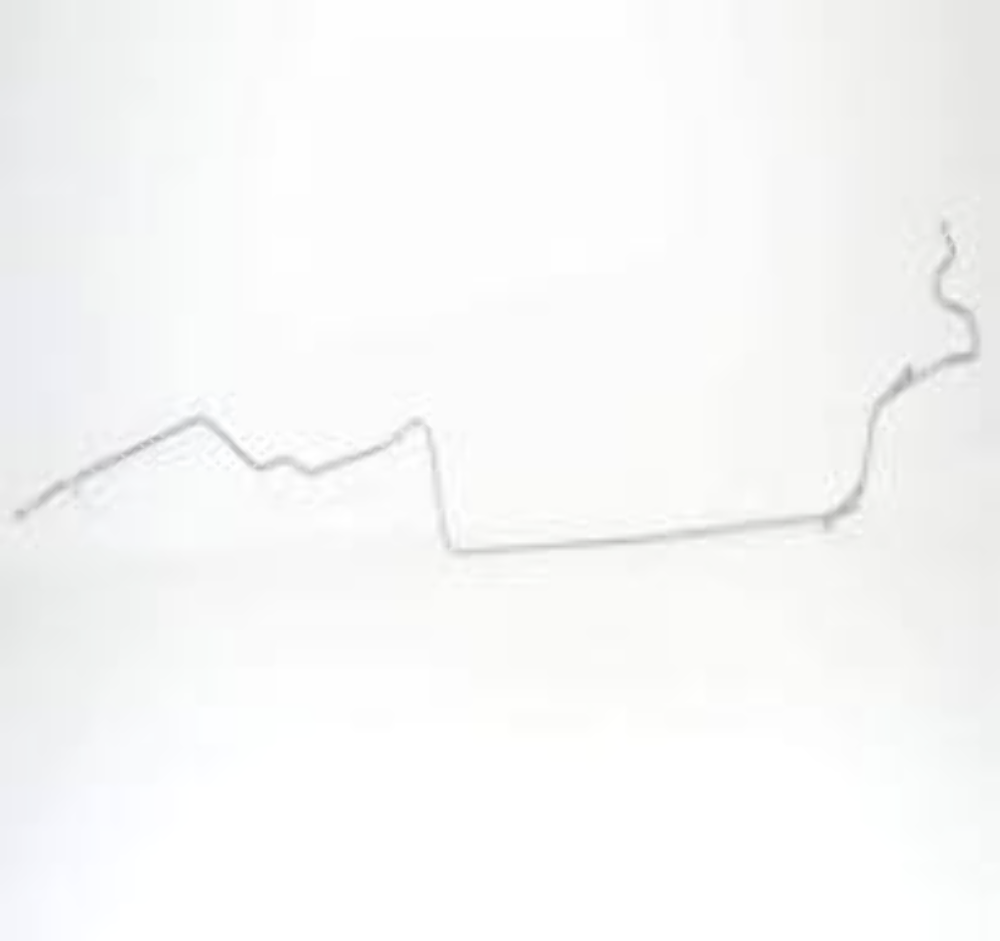 Mopar A Body Complete Brake Line Kit; Fine Lines-CBK0570SS