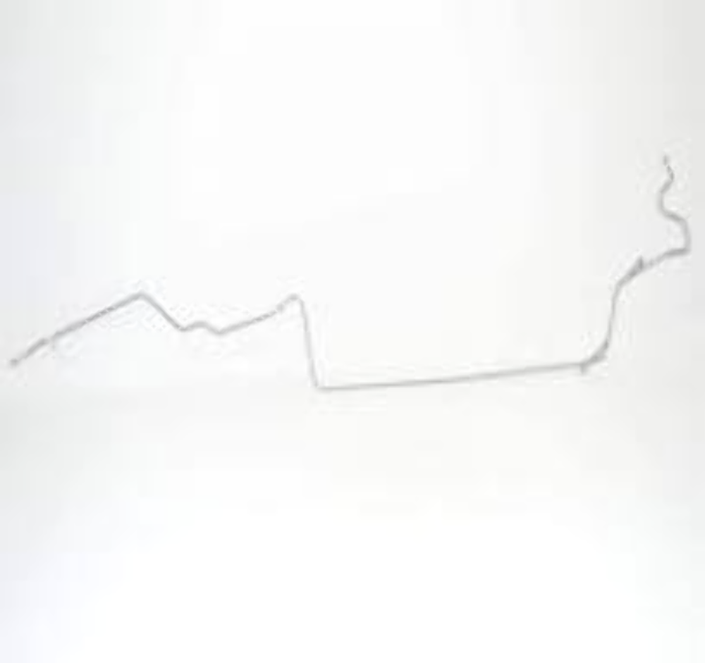 Mopar A Body Complete Brake Line Kit; Fine Lines-CBK0587SS
