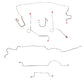 Mopar A Body Complete Brake Line Kit; Fine Lines-CBK0595SS