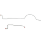 Mopar A Body Complete Brake Line Kit; Fine Lines-CBK0601SS