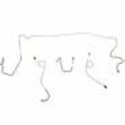 Mopar A Body Complete Brake Line Kit; Fine Lines-CBK0607SS