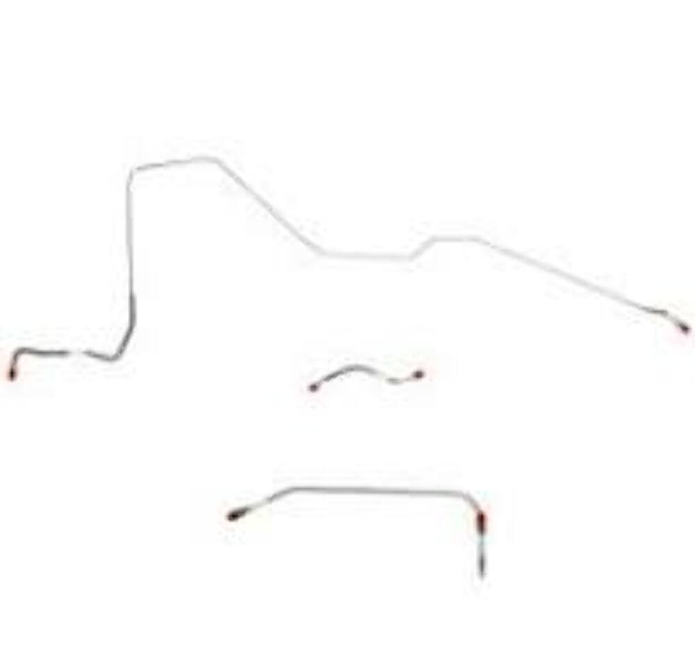 Mopar B Body Complete Brake Line Kit; Fine Lines-CBK0609SS - Complete Brake Line Kit Car Part People