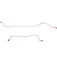 Mopar B Body Complete Brake Line Kit; Fine Lines-CBK0611SS