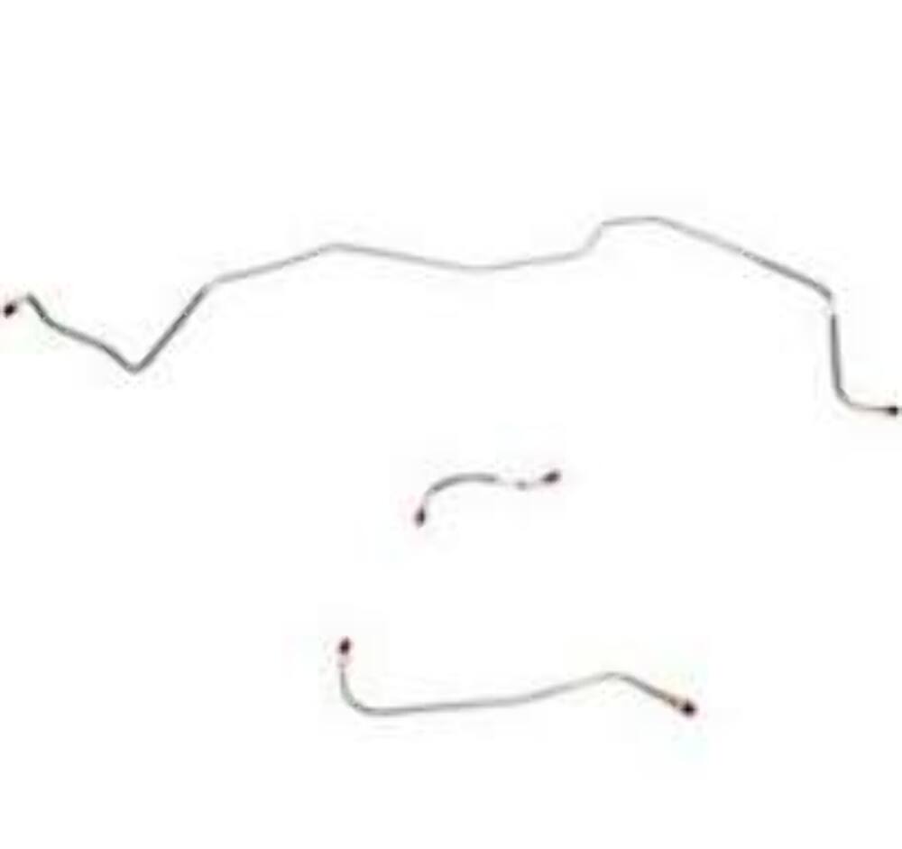 Mopar B Body Complete Brake Line Kit; Fine Lines-CBK0611SS - Complete Brake Line Kit Car Part People