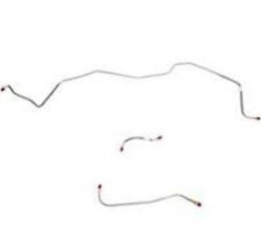 Mopar B Body Complete Brake Line Kit; Fine Lines-CBK0611SS - Complete Brake Line Kit Car Part People