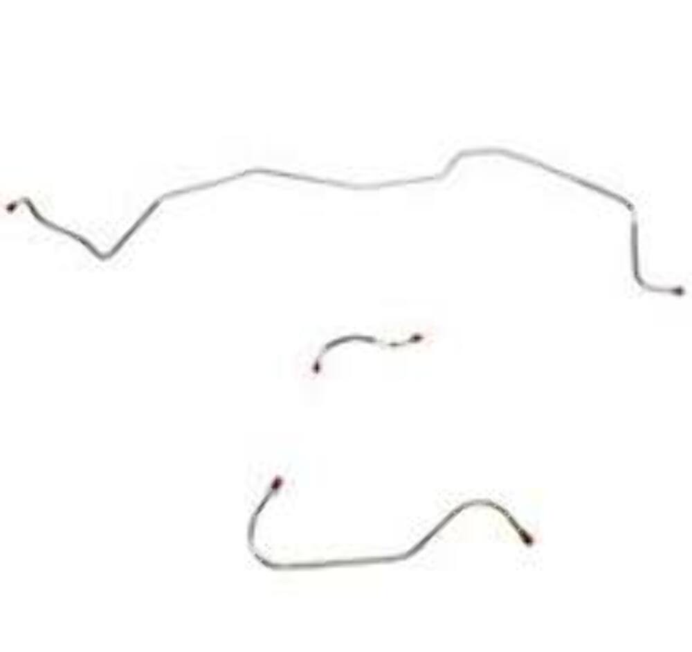 Mopar B Body Complete Brake Line Kit; Fine Lines-CBK0613SS