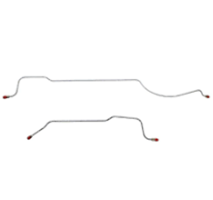 Mopar B Body Complete Brake Line Kit; Fine Lines-CBK0638SS - Complete Brake Line Kit Car Part People