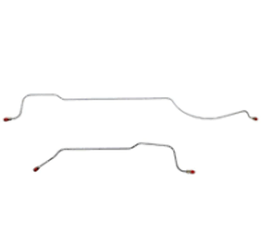 Mopar B Body Complete Brake Line Kit; Fine Lines-CBK0638SS - Complete Brake Line Kit Car Part People