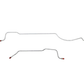 Mopar B Body Complete Brake Line Kit; Fine Lines-CBK0652SS